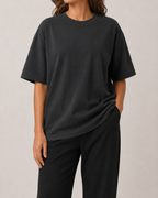 Oversized T-Shirt - Charcoal Grey