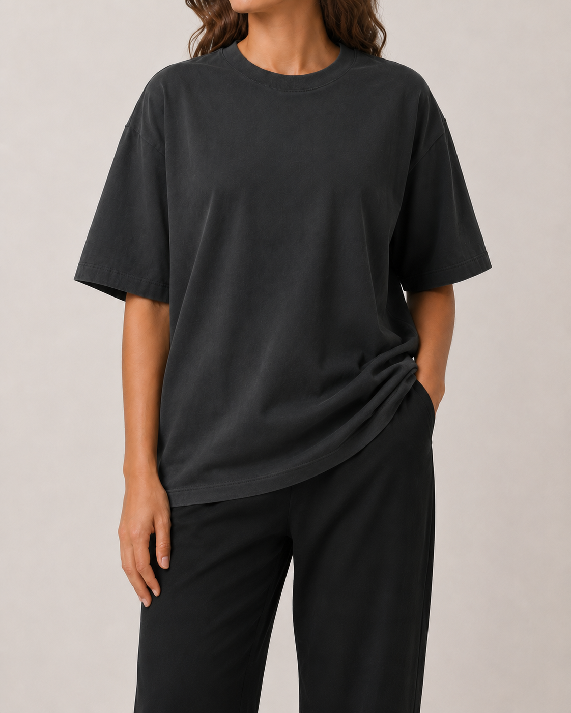 Oversized T-Shirt - Charcoal Grey