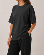 Oversized T-Shirt - Charcoal Grey