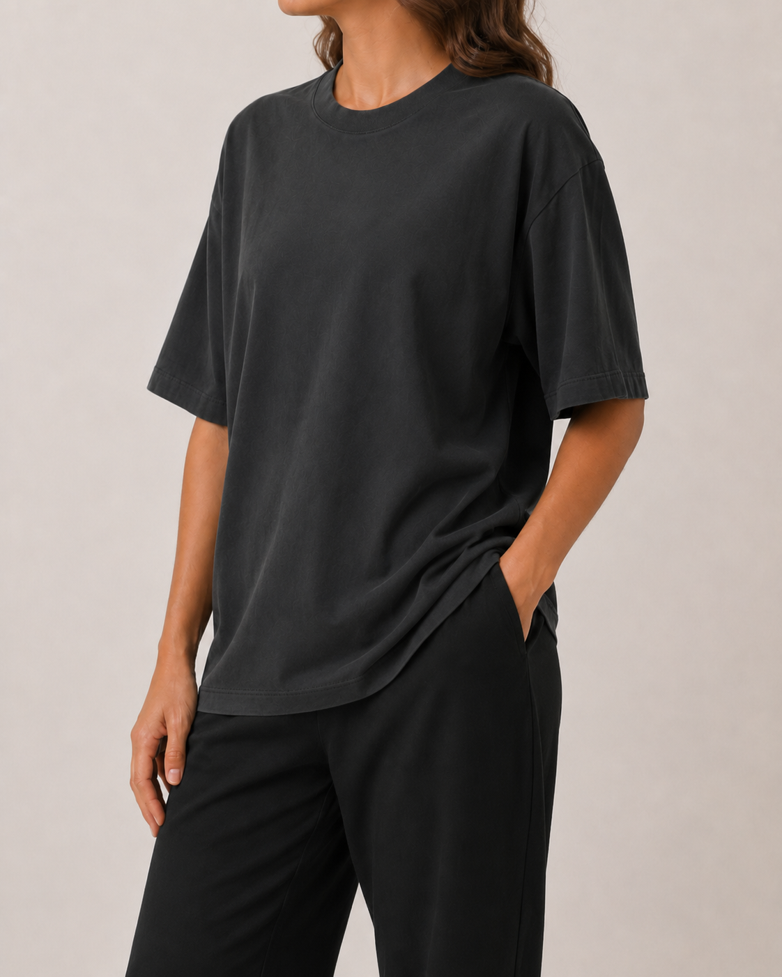 Oversized T-Shirt - Charcoal Grey