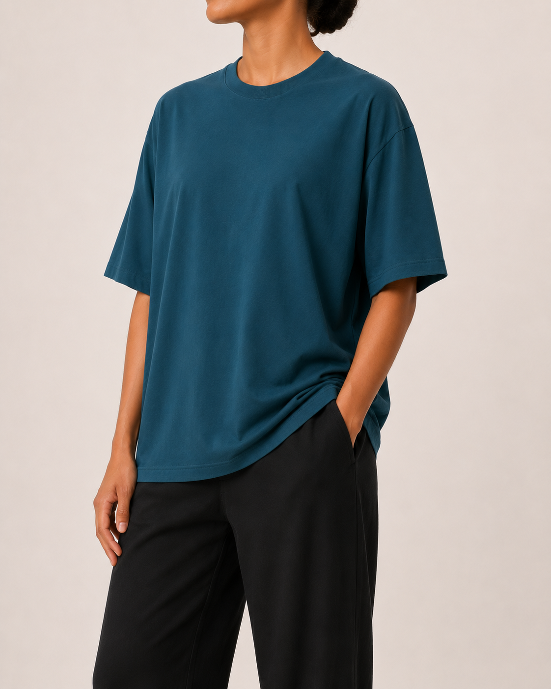 Oversized T-Shirt - Deep Teal