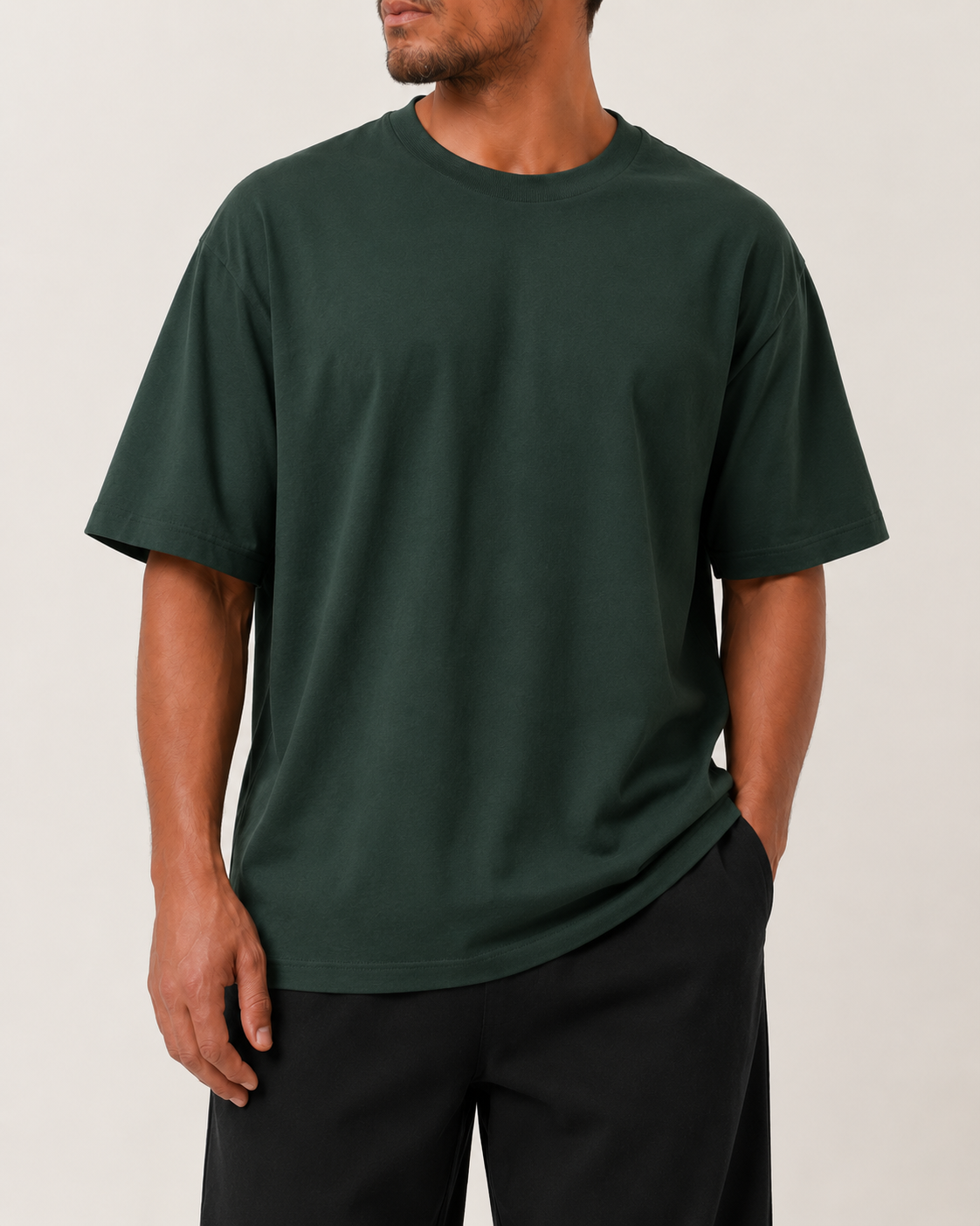 Oversized T-Shirt - Forest Green