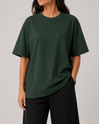 Oversized T-Shirt - Forest Green