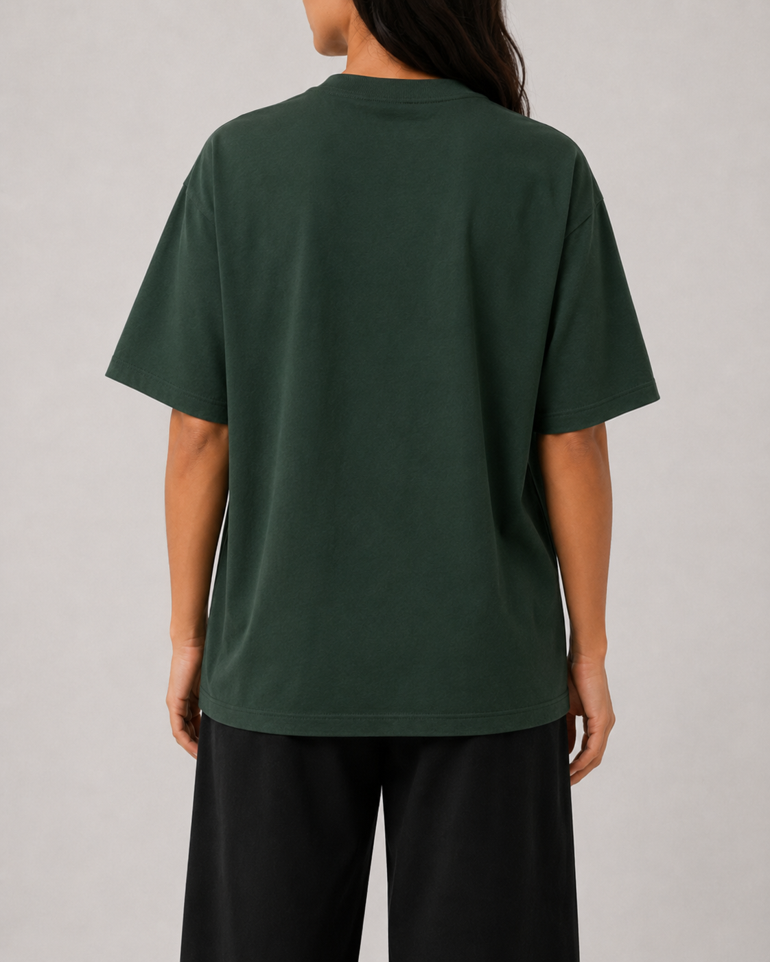 Oversized T-Shirt - Forest Green
