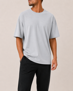 Oversized T-Shirt - Heather Grey