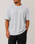 Oversized T-Shirt - Heather Grey