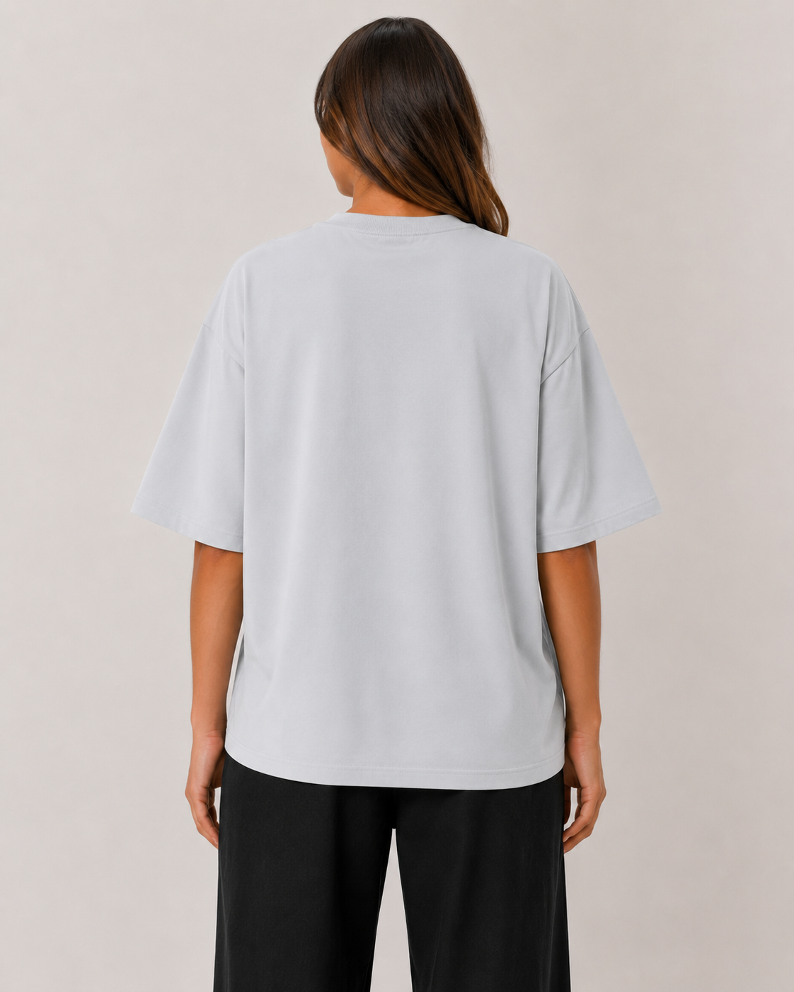 Oversized T-Shirt - Heather Grey