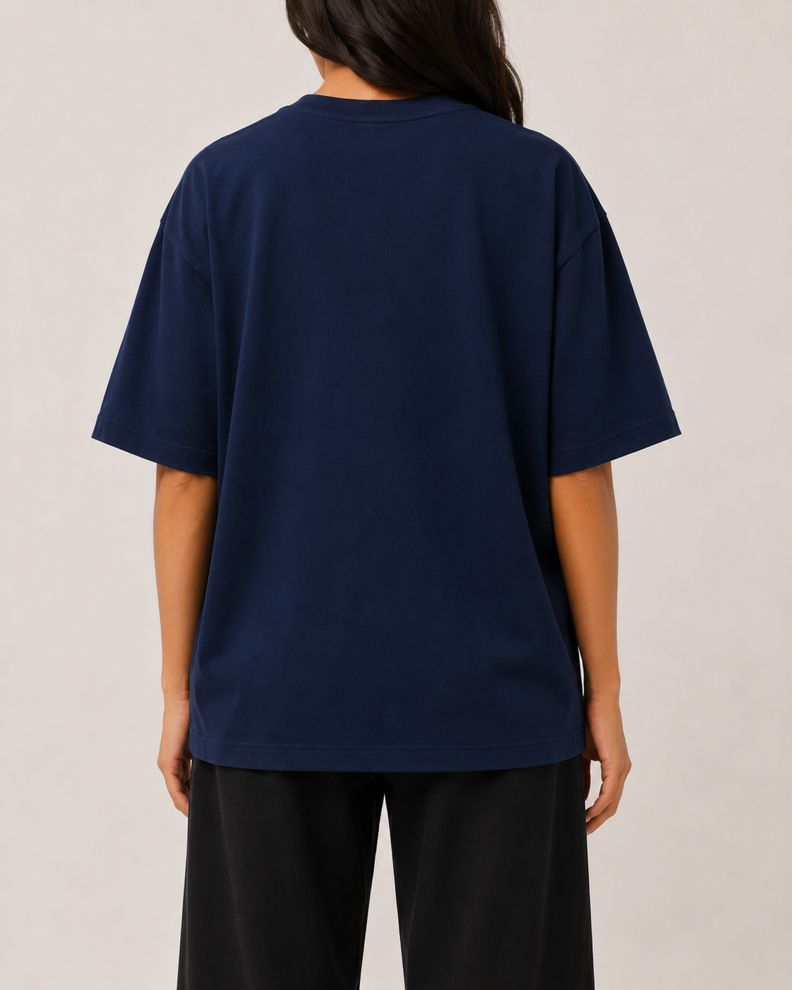 Oversized T-Shirt - Midnight Navy