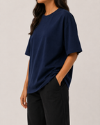 Oversized T-Shirt - Midnight Navy