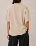 Oversized T-Shirt - Sand Beige