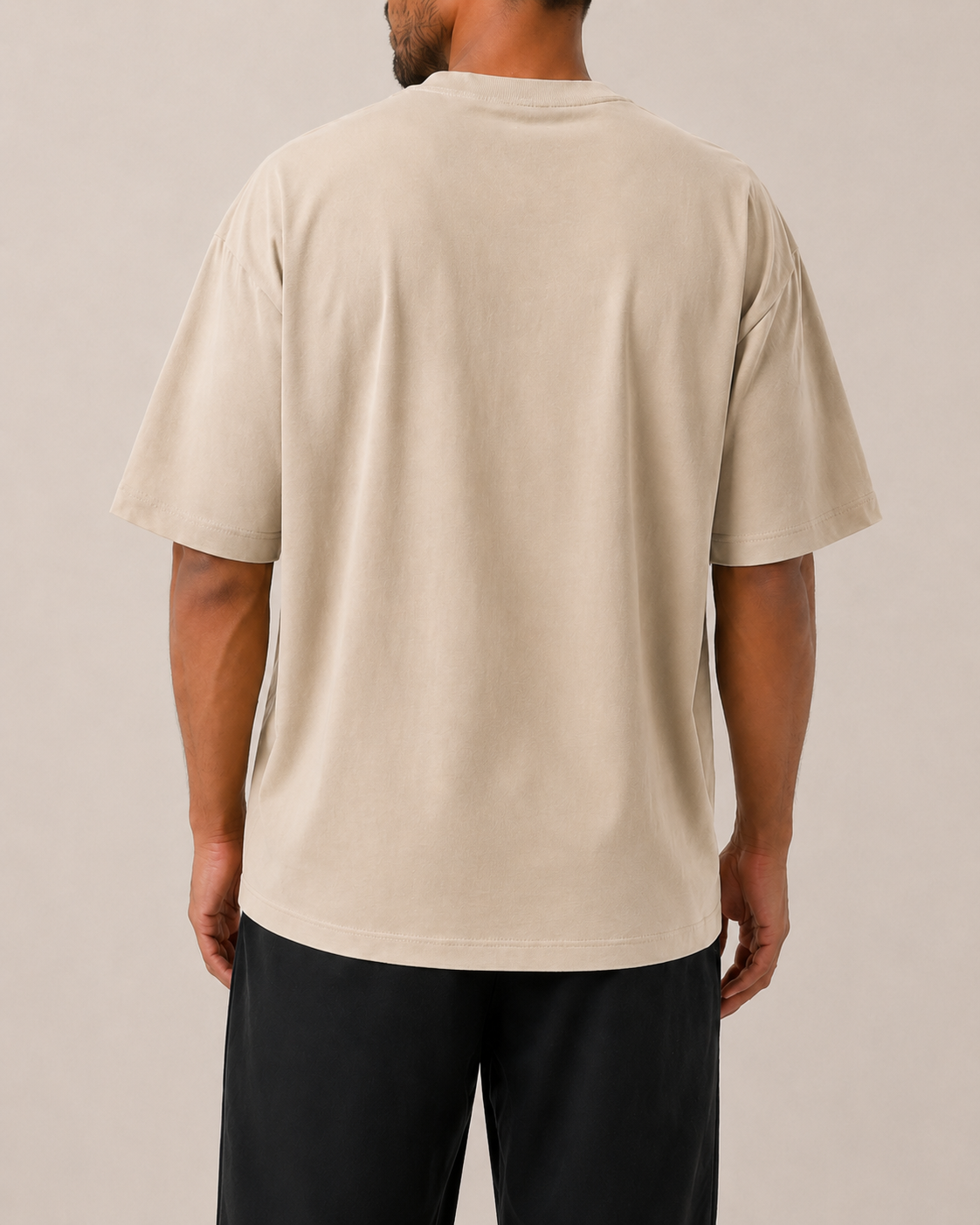 Oversized T-Shirt - Sand Beige