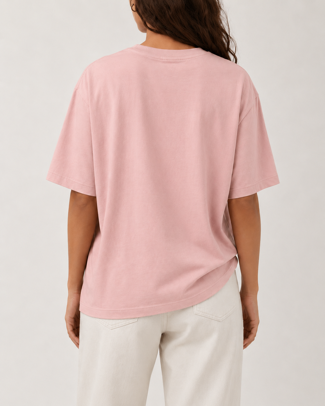 Oversized T-Shirt - Soft Pink