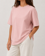 Oversized T-Shirt - Soft Pink
