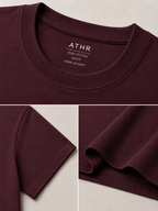 Oversized T-Shirt - Deep Burgundy